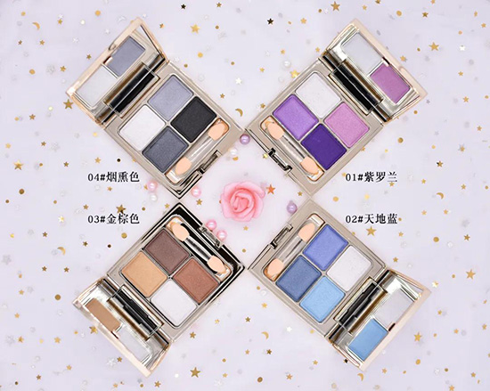 絲光魅彩四色眼影 絲光魅彩四色眼影